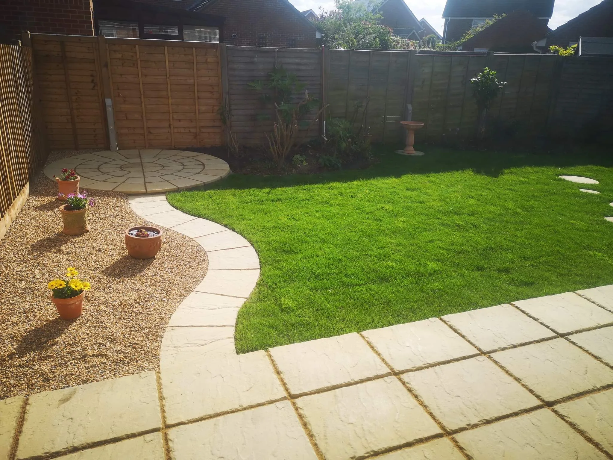 Landscaped Garden